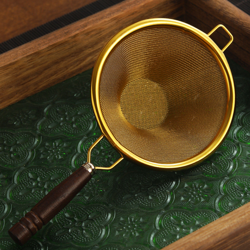 木柄不锈钢茶漏茶具配件茶隔加密茶滤泡茶茶叶过滤网器茶道茶滤器,淘宝优惠券,粉丝福利购,淘宝优惠卷