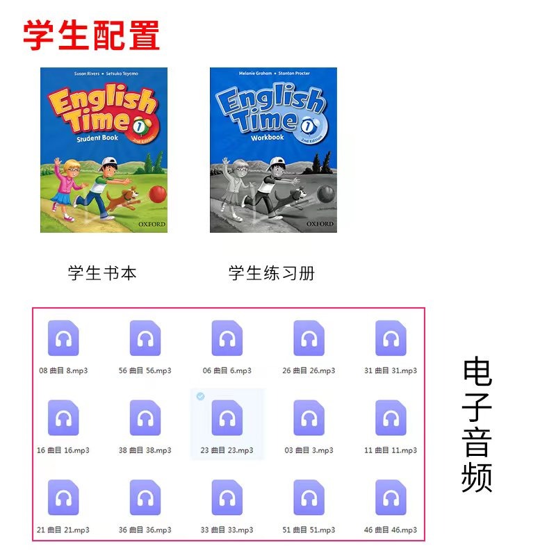 原装进口现货原版牛津少儿英语教材english time1级别一年级小学课外教材配套剑桥少儿英语考试和欧洲语言框架等级 - 图2