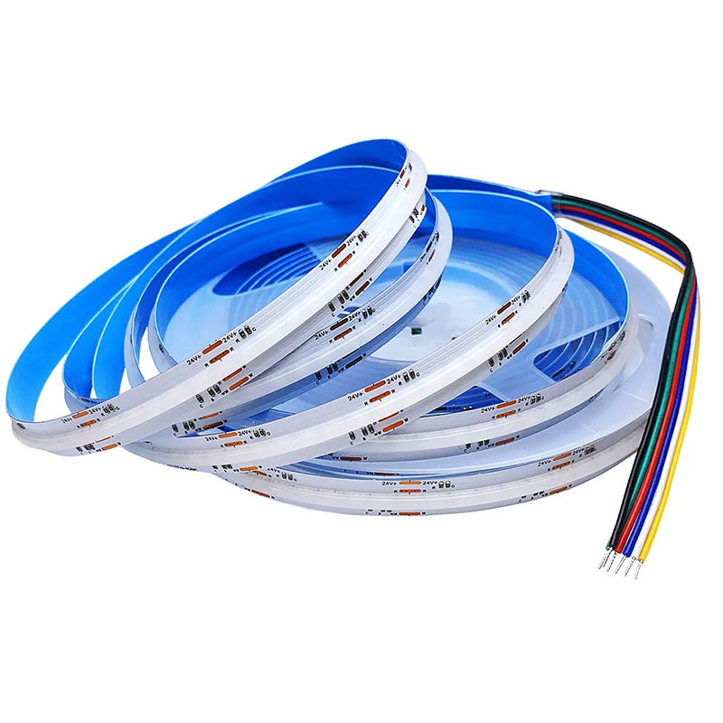 24V has been connected to Mijia APP smart RGBCW graffiti zigbee atmosphere light ceiling line hole board light strip