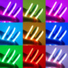 24V has been connected to Mijia APP smart RGBCW graffiti zigbee atmosphere light ceiling line hole board light strip