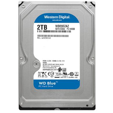 WD/西部数据 西数WD20EZRZ/WD20EZAZ 2T蓝盘 2TB 3.5寸台式机硬盘 - 图1