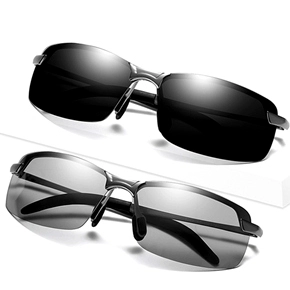 День и ночь Использование солнцезащитных очков мужское изменение цвета рыбалка новое вождение вождение поляризованное солнцезащитные очки.