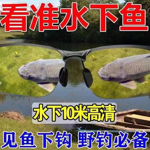 德国进口射鱼看鱼看水底偏光钓鱼眼镜太阳镜墨镜黑科技声呐探鱼器 - 图3
