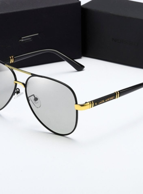 铁摩图偏光墨镜司机驾驶开车