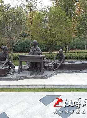 玻璃钢渔民归来人物定做园林景观