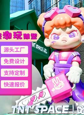 网红人物雕塑IP打卡汉博雕塑花园