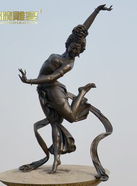 唐朝文化人物玻璃钢大型园林景观