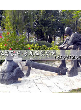 挂灯笼雕雕塑过年雕塑玻璃钢