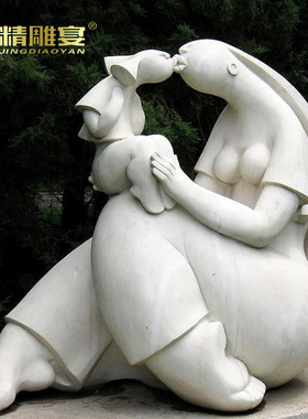 户外大型玻璃钢园林铜雕