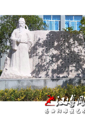 古代大将军玻璃钢人物雕塑