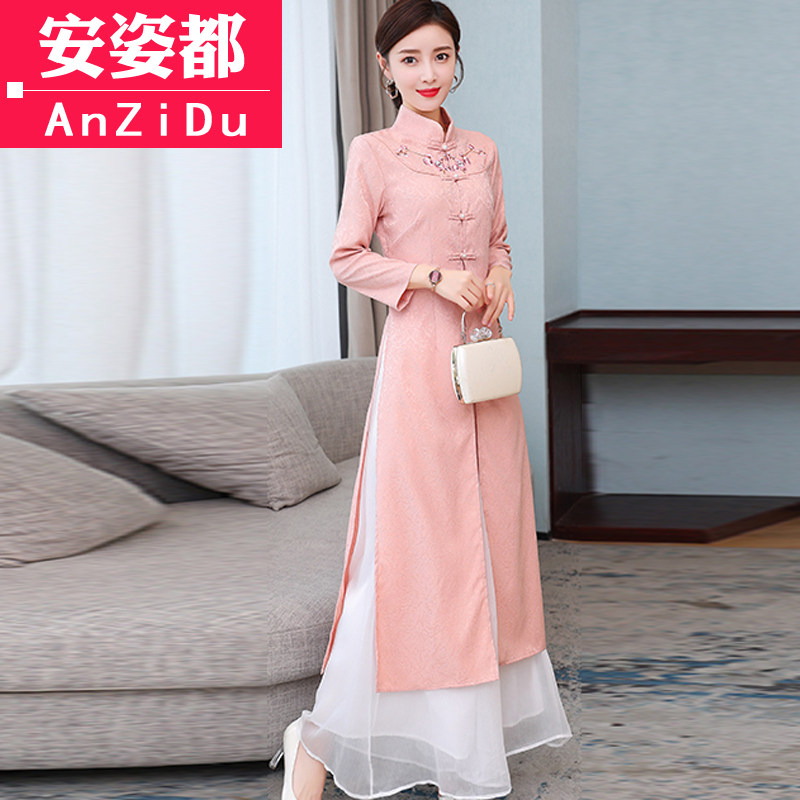 中国风复古改良旗袍上衣中式汉服 安姿都上衣