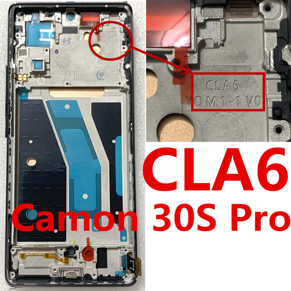适用于传音Tecno Camon 30s Pro 屏幕总成 CLA5 CLA6液晶显示触摸 - 图1
