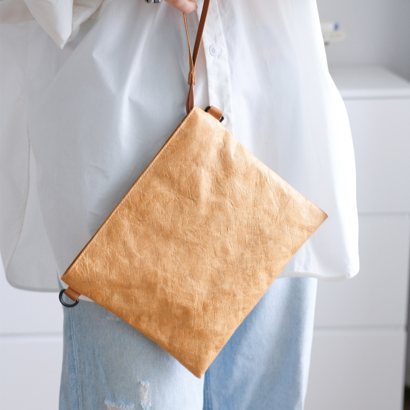 复古日系防水杜邦纸牛皮纸手提单肩斜挎包随身小方包女手机包钱包,淘宝优惠券,粉丝福利购,淘宝优惠卷