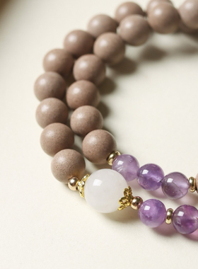 白龙涎香合香珠手串中药草本泥珠古法手链舒缓情绪助眠安心手念珠