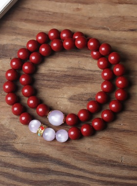 花蕊夫人中药合香珠双圈手串