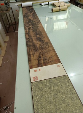 张择端清明上河图十大名画国画高清艺术微喷古代名画复制品装饰画