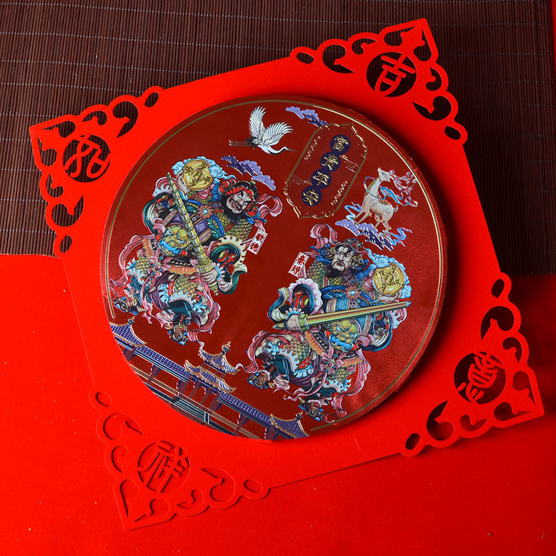 单门门神门贴金箔立体浮雕秦叔宝尉迟恭武将楼房防盗门神秦琼敬德,淘宝优惠券,粉丝福利购,淘宝优惠卷