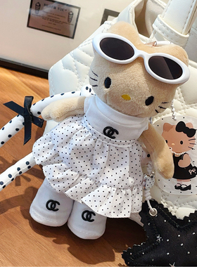 日系小香风HelloKitty包挂件