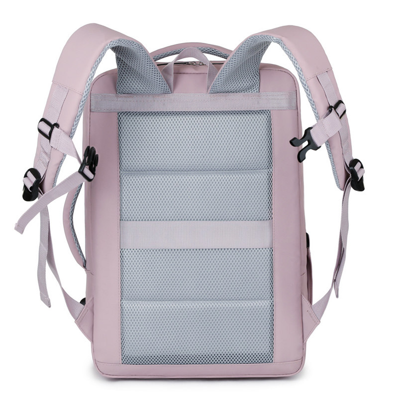 商务皮膜防水双肩包男女通用大容量旅行背包出差电脑包户外书包,淘宝优惠券,粉丝福利购,淘宝优惠卷