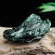 A goods Burmese old pit three-legged toad pendant jade pendant