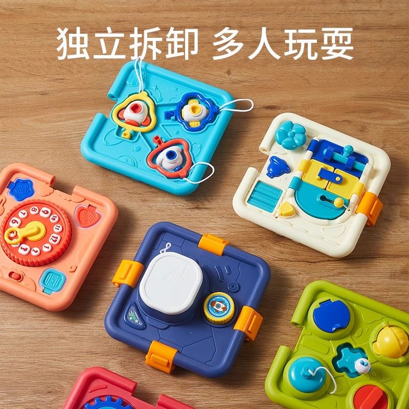 火火兔早教宝宝1岁+婴儿多面体游戏桌男女孩六面体拍拍鼓益智玩具,淘宝优惠券,粉丝福利购,淘宝优惠卷