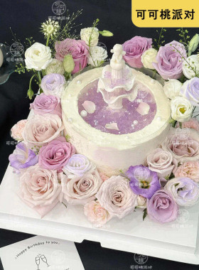 复古欧式天使摆件许愿池蛋糕丘比特配件翻糖巧克力模具甜品台装饰