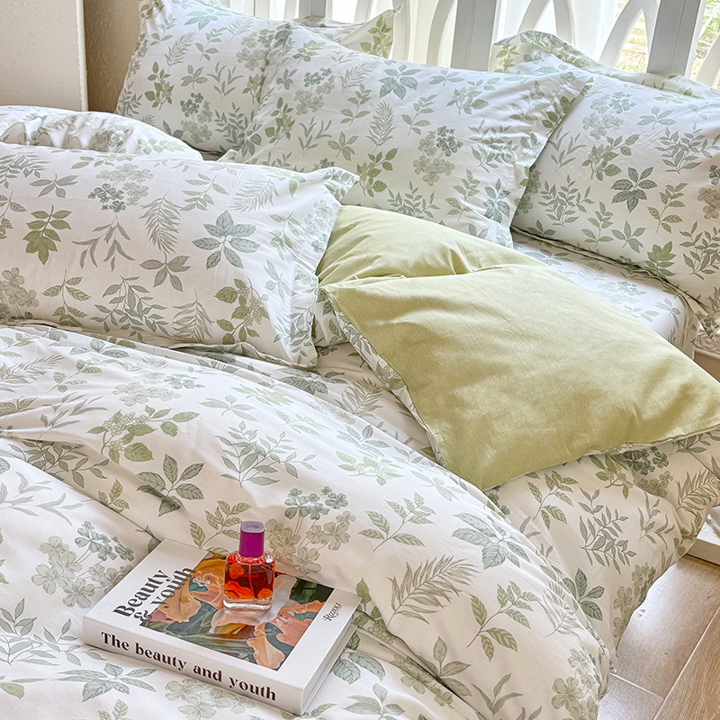 100%全棉被套单件150x180x200x230单人1.5米学生宿舍纯棉斜纹被罩 - 图0