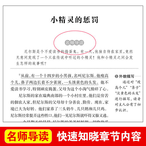 当当网尼尔斯骑鹅旅行记六年级下册快乐读书吧六年级课外阅读鲁宾逊漂流记中小学儿童文学名著阅读无障碍阅读彩插本-图0