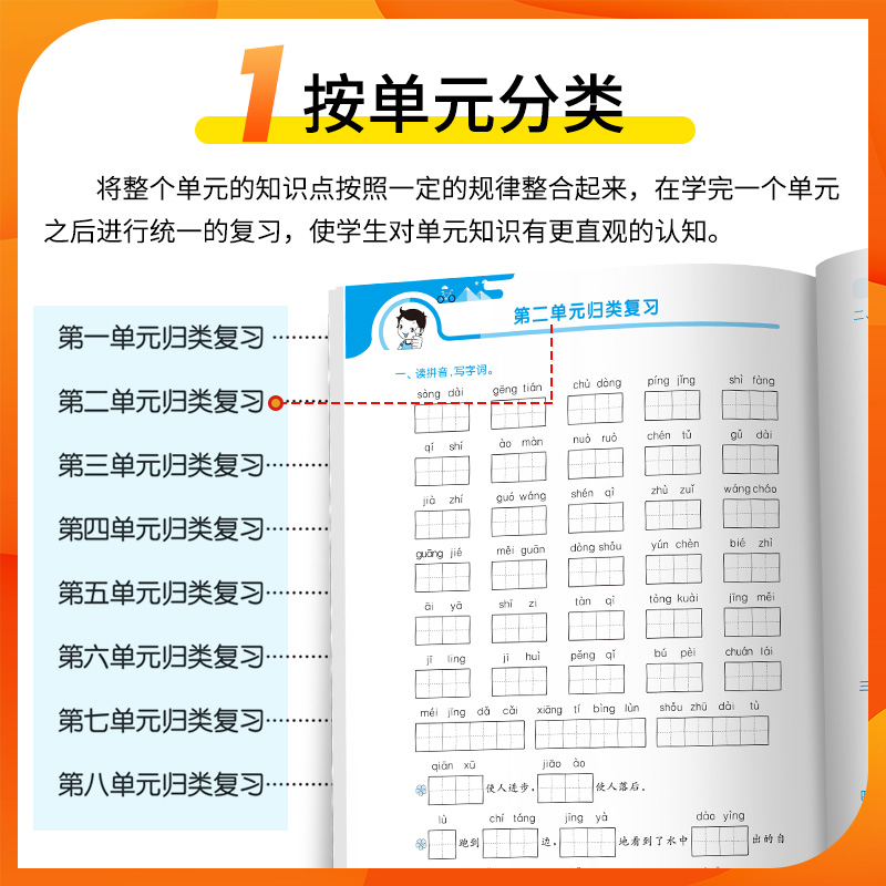 2024春新版曲一线53单元归类复习二年级下册上册语文数学人教版R北师版苏教版讲解版练习版五三小学语文字词句单元检测53天天练 - 图0