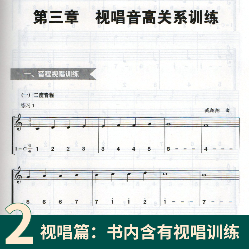 新版高考视唱练耳强化训练音频试听版基本乐理知识练习教学艺考音乐理论基础知识教程书高考五线谱乐理习题练习艺术高考音乐书