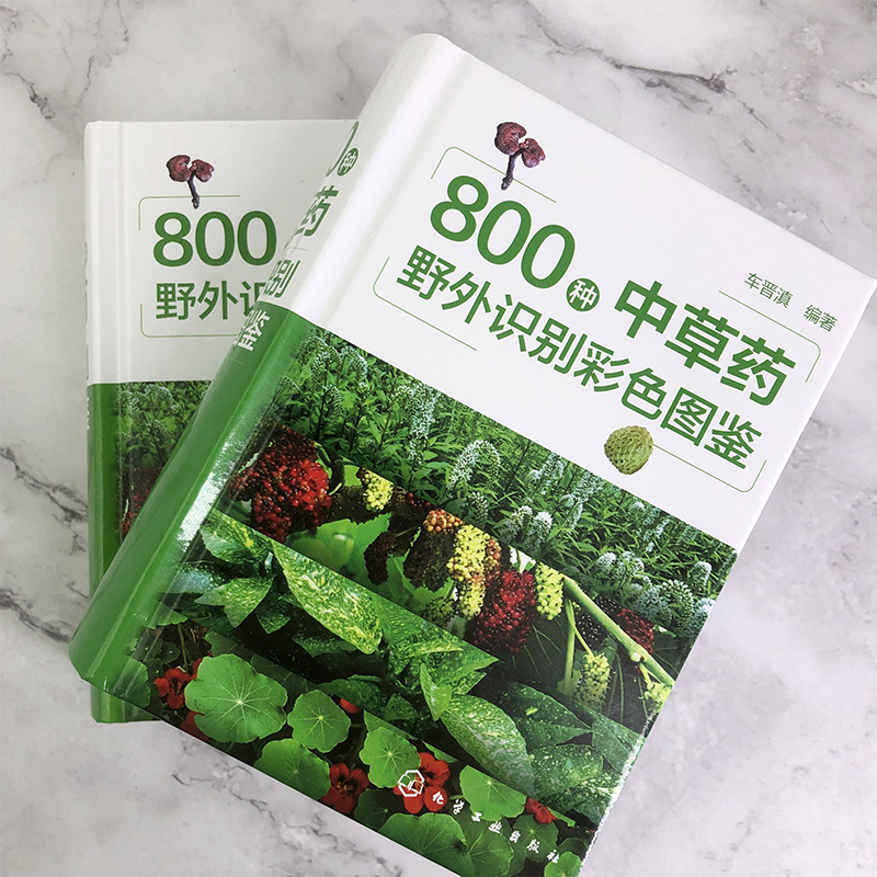 当当网 800种中草药野外识别彩色图鉴 车晋滇 化学工业出版社 正版书籍 - 图0