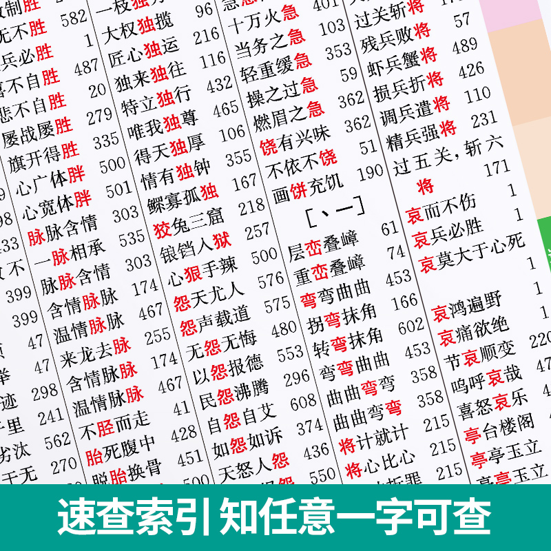 当当网2024新版成语词典小学生专用彩图版中小学多功能大词典现代汉语新华字典近义反义词四字词语解释笔顺规范中华辞典全套工具书 - 图2