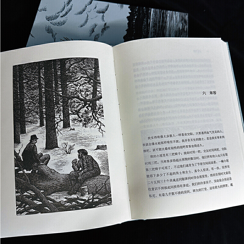 【当当网】瓦尔登湖（插图珍藏版）后浪经典 名家名译名画 收录传世插画 精心打磨译本 梭罗代表作  翻译名家孙致礼全新修订译本