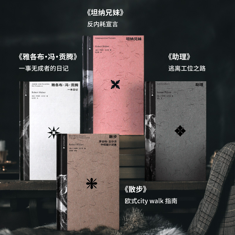 当当网 罗伯特瓦尔泽作品集 如果你喜欢卡夫卡/茨威格/黑塞/塞巴尔德 不要错过他们都爱的大师瓦尔泽 外国文学小说随笔故事正版书 - 图0