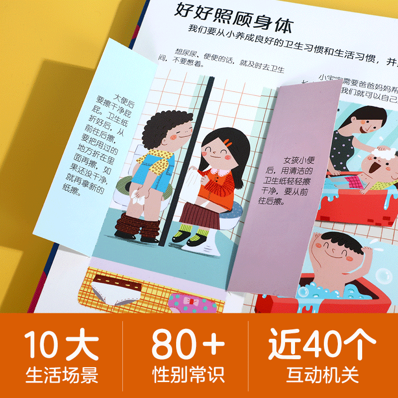 乐乐趣入园准备常识系列-性别常识互动游戏书