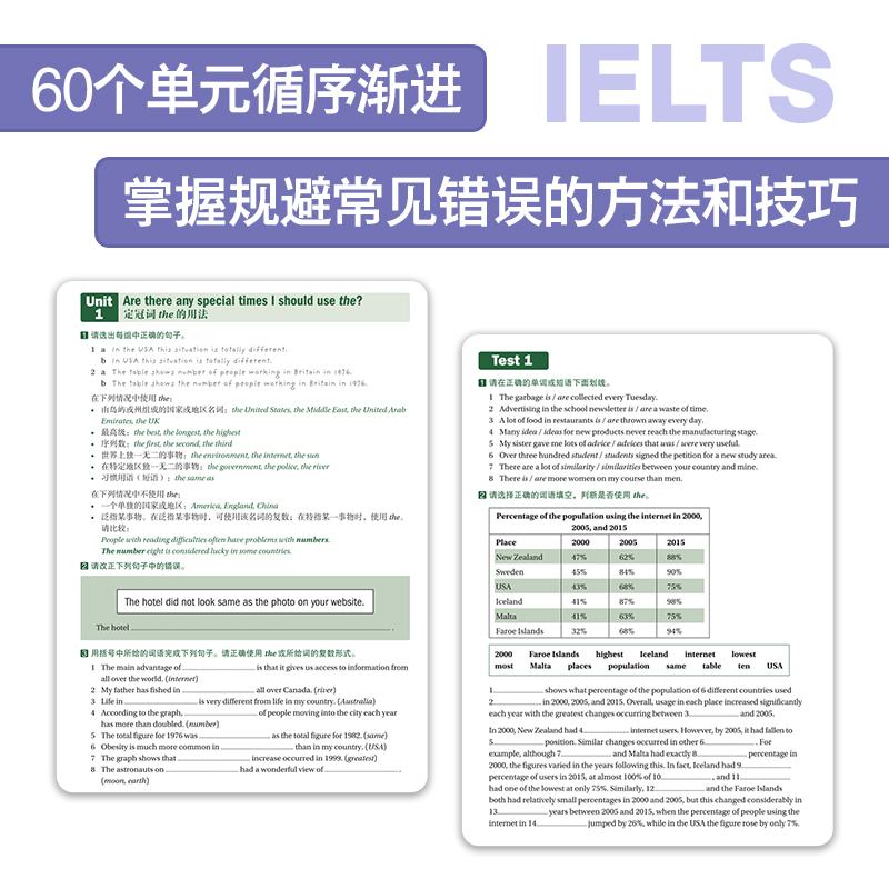 当当网新东方剑桥雅思常见错误精讲精练命题方官方出品雅思常考考点雅思语法培训英国留学雅思考试用书籍雅思精讲精练系列-图1