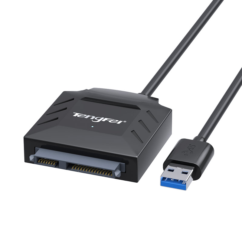 腾飞sata转usb3.0易驱线硬盘转换连接器转接线2.5/3.5英寸台式机笔记本电脑外接口固态机械硬盘光驱数据读取 - 图2