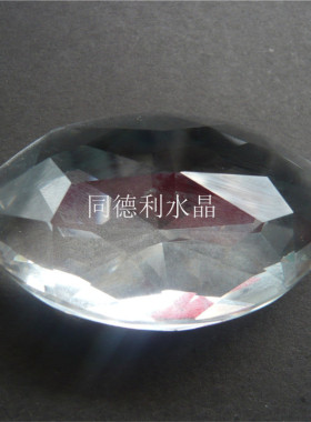 水晶50mm珠帘灯饰挂件吊坠diy