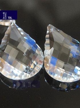 新葫芦水晶机磨灯饰吊坠新品隔断珠帘配件diy饰品38mm50mm63mm76