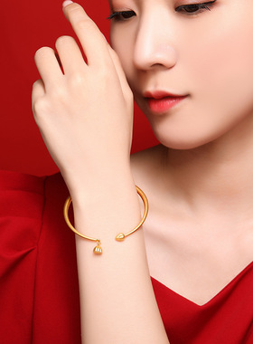 金店同款两世欢莲蓬手链手镯