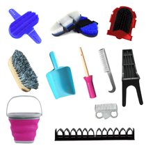 Equestrian Horses Cleaning Supplies Horse House Supplies Comb Horse Whip Frame Pony Massage Brushed Clean Brush Slippers