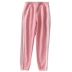 Quần thể thao cho bé gái 2019 xuân mới buông lơi cotton thông thường quần legging mỏng cho bé trai quần harem - Quần