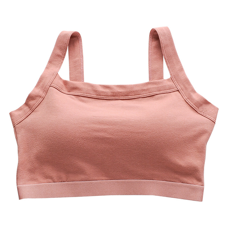 美背少女大学生背心一体运动裹胸 orangesun文胸