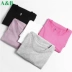 2 chiếc áo AB ngắn tay nữ cỡ lớn áo phông trắng 100% cotton rộng rãi cho mẹ trung niên mùa hè áo sơ mi nửa tay áo gái mại dâm - Quần áo của mẹ quần áo trung niên Quần áo của mẹ