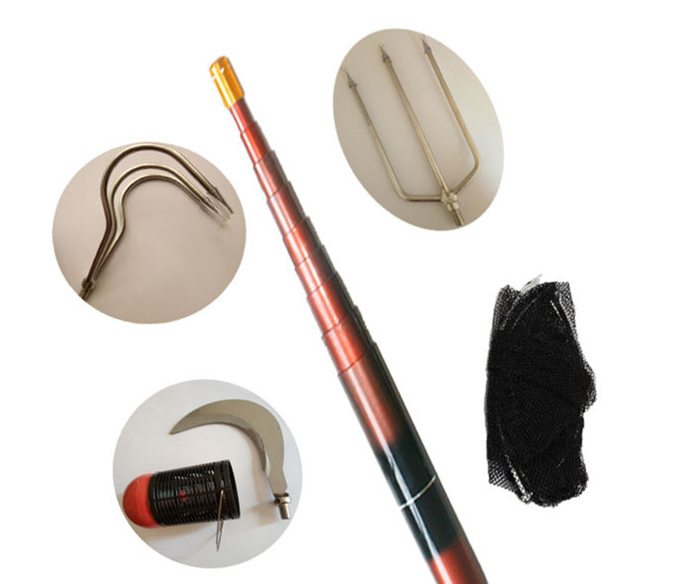 双剑玻璃钢4.5米-11米打窝手竿钓鱼短节蝉知了猴杆打窝镰刀鱼竿,淘宝优惠券,粉丝福利购,淘宝优惠卷