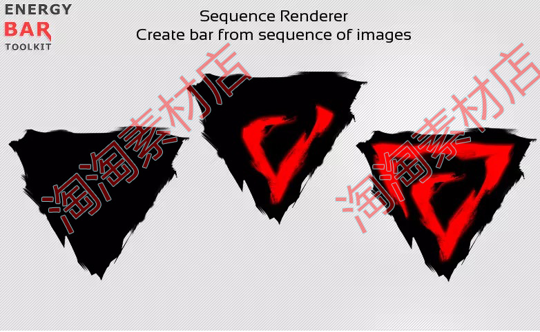 Unity3d Energy Bar Toolkit 4.0.3p1 能量进度条UI血条资源包 - 图2