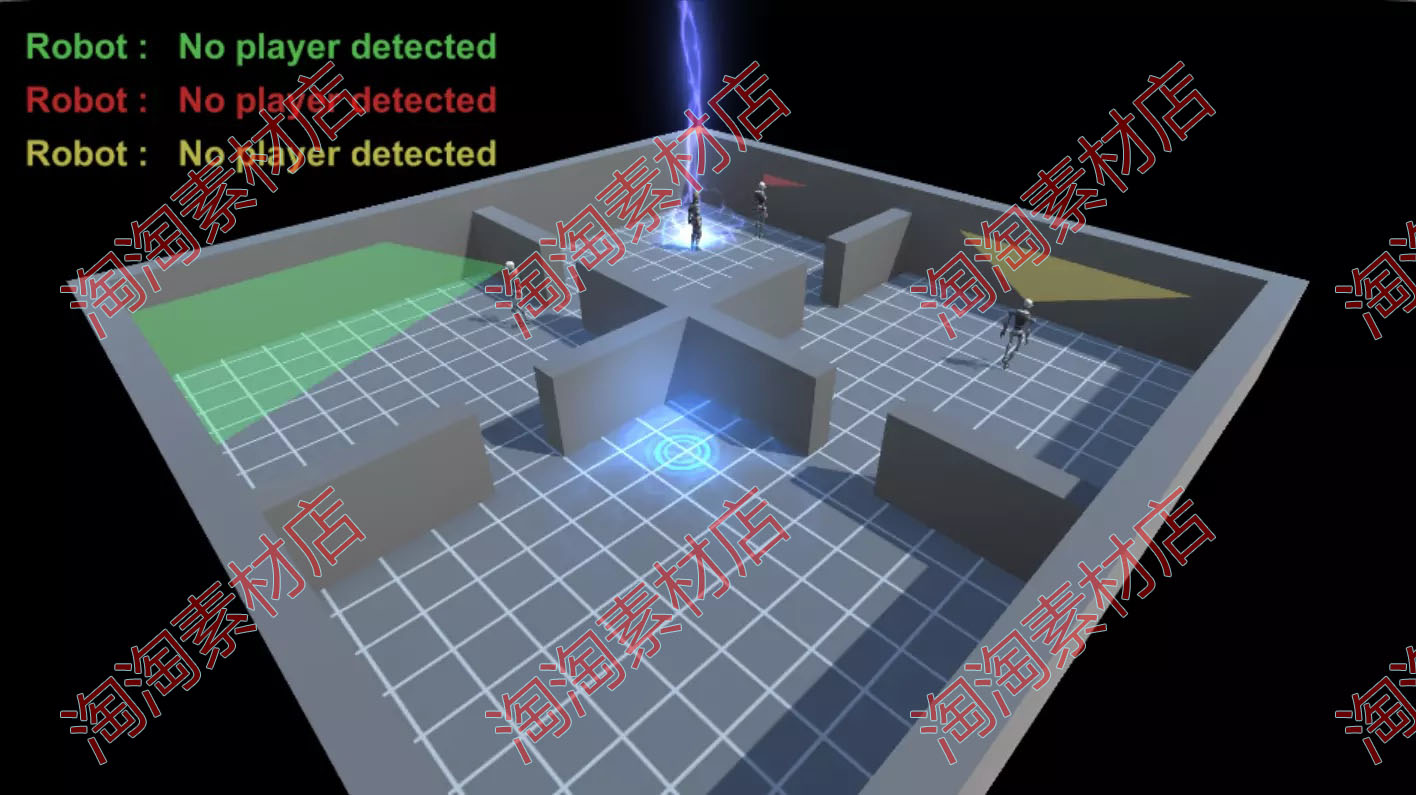 Unity3d Sight Detect System 1.0 包更新 角色视线检测系统 - 图2