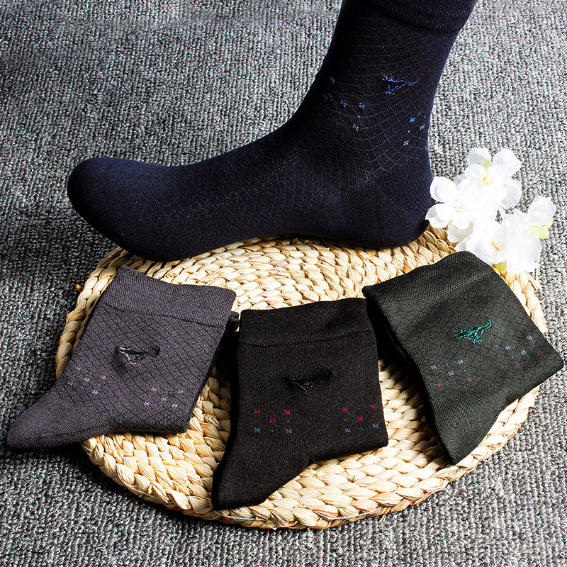 七匹狼袜子男士短袜冬季竹纤维薄款 七匹狼熙隆短袜/打底袜/丝袜/美腿袜