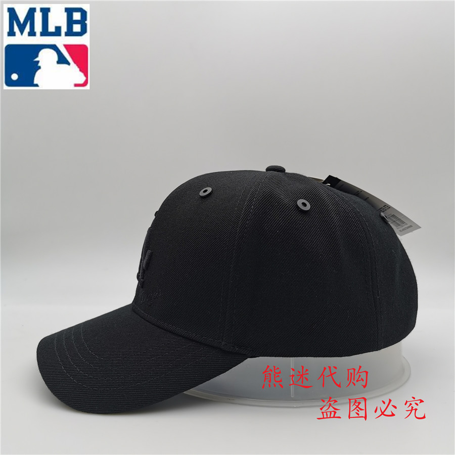 MLB棒球帽正品LA帽子女鸭舌帽男遮阳帽棒球帽 20LA5UCD00900 - 图1