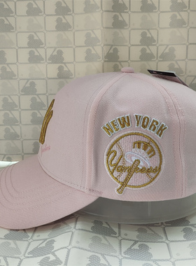 MLB棒球帽NY女款专柜嘻哈帽遮阳防晒帽鸭舌帽 19NY3UCD01561